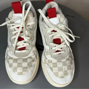 Vans "Off The Wall" Leila Checkered Floral Hurst Rose